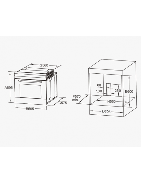 Forno 10 funções Pirolítico. Eas Eletrônica