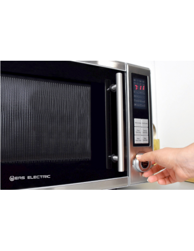 Microonde con Grill 28 litri totali Inox. Eas Electric