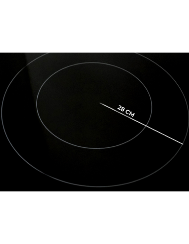 Placa de inducción 60 cm 3 zonas de cocinado. Eas Electric