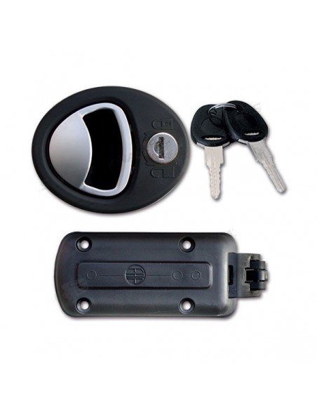 Magisches Schloss für die Heckklappe, mit Schlüssel und Zylinder (Neues System).