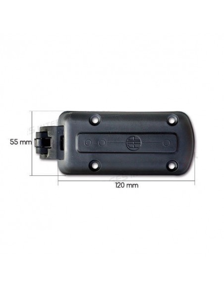 Serratura magica per cancello posteriore, con chiavi e cilindriNuevo Sistema).