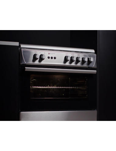 Cocina de gas 4 fuegos inox 60cm. Eas Electric