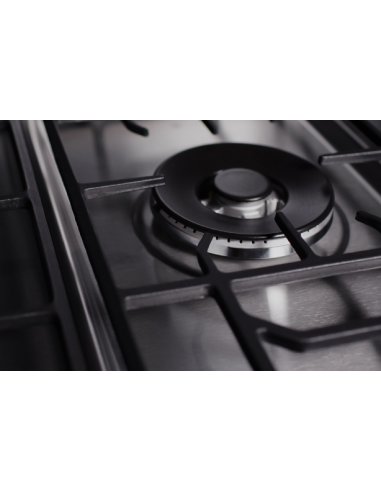 Cocina de gas 4 fuegos inox 60cm. Eas Electric