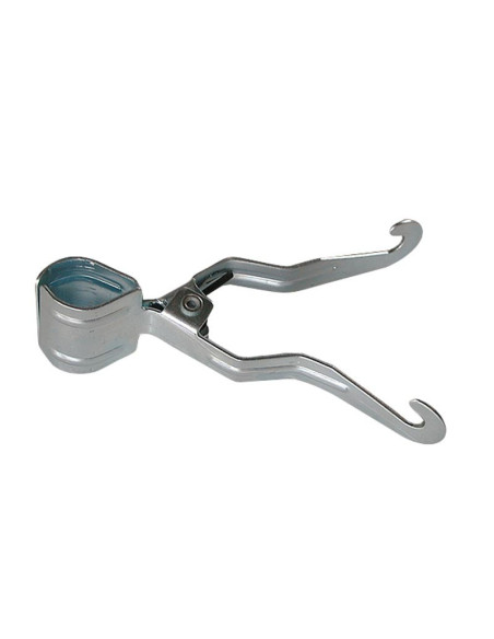 Pinza percha. Acciaio inossidabile