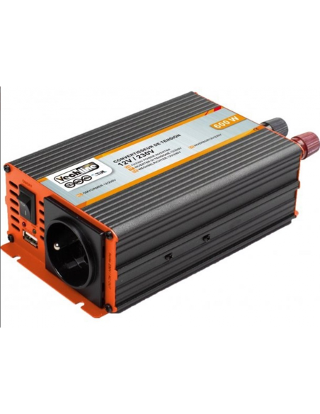 Convertidor inverter de onda cuadrada 600W Vechline