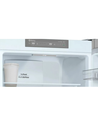 Frigorífico Combi E Acero Mate Antihuellas