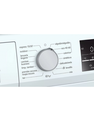 Lavatrice Siemens a carica frontale da 9 kg con 13 Programmi 1200 giri Bianco