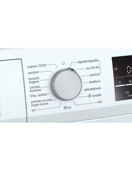 Lavatrice Siemens a carica frontale da 9 kg con 13 Programmi 1200 giri Bianco