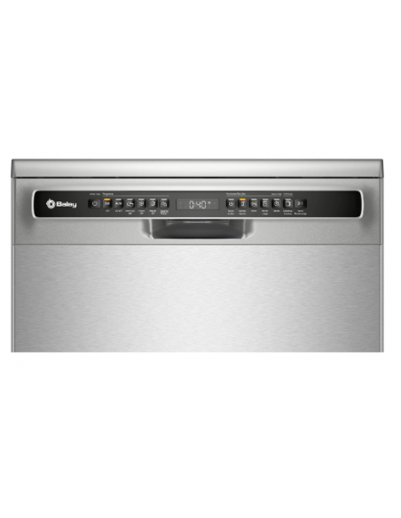 Lavastoviglie Balay 3VS6030IA display nero da 60 cm in acciaio antimpronta