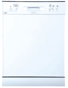 Lavastoviglie Edesa Bianca 84,5 x 59,8 cm con 13 servizi