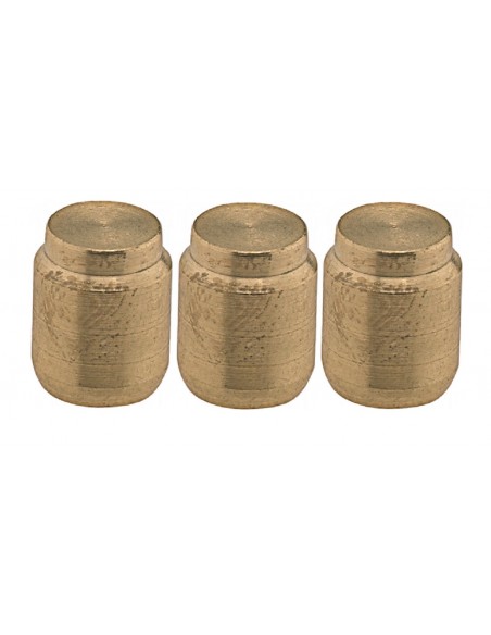 Blindstopfen für gasdichte Ventile 8/10 mm 3 Stück