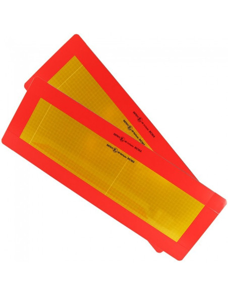 Placas adesivas longas para veículos V6 Pack 2ud