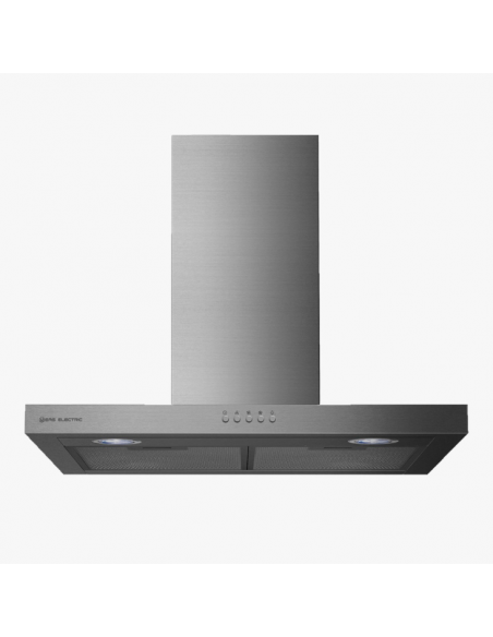 Campana da parete 70 cm in acciaio inox