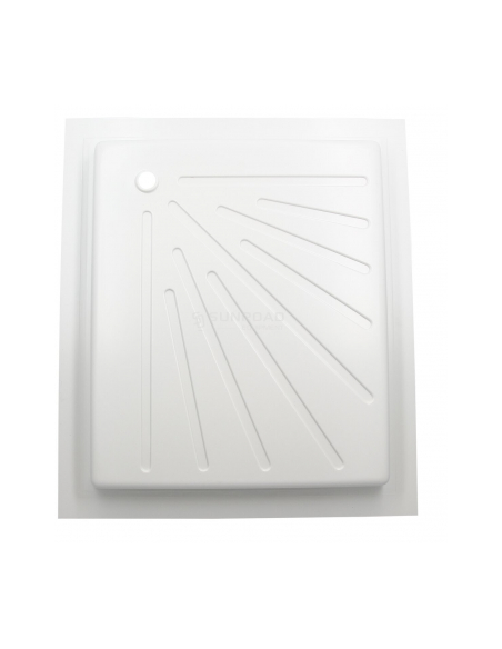 Shower tray 600 x 700 mm White