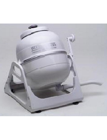 Tragbare Waschmaschine. Weiße Magie