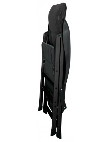 Eurotrail Kendal nero sedia in alluminio 3D