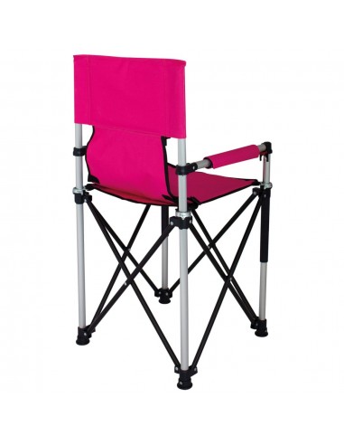 Sedia pieghevole alta Petit Eurotrail colore Cyclamen