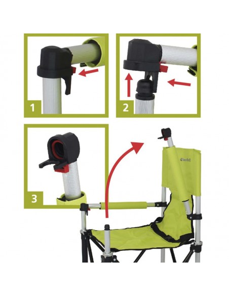 Silla infantil Petit JR Eurotrail color Cyclamen