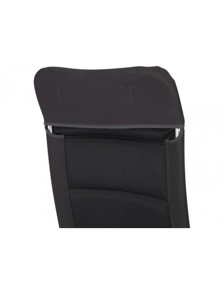 Silla aluminio de camping Eurotrail Kendal negro 3D Silla aluminio de camping Eurotrail Kendal negro 3D