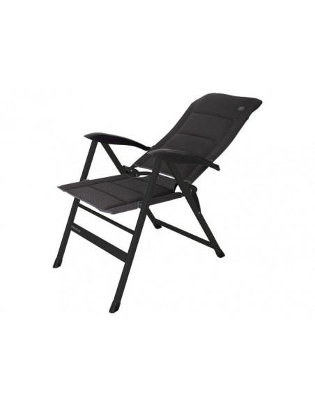 Silla aluminio de camping Eurotrail Kendal negro 3D Silla aluminio de camping Eurotrail Kendal negro 3D