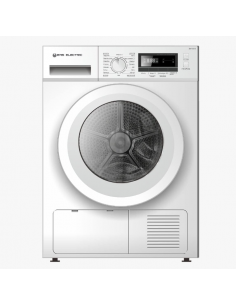 Secadora condensación8 kg carga frontal blanca