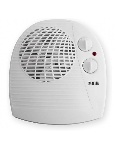 Termoventilador Calefactor  Horizontal, 2000 W, Blanco 618. HJM