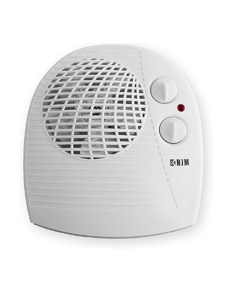 Termoventilador Calefactor  Horizontal, 2000 W, Blanco 618. HJM Termoventilador Calefactor  Horizontal, 2000 W, Blanco 618. HJM