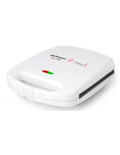 Orbegozo SW 7100 - Sandwichera, rivestimento antiaderente, capacità per 4 panini