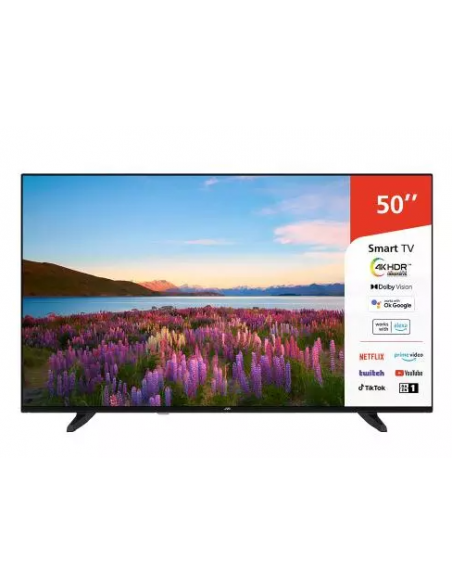 JVC TV via cavo - Classe F, 126cm, 50, Smart TV, Ultra HD 4K, Wi-Fi