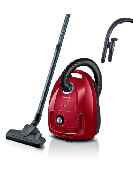 Serie 4 Aspiratore con Borsa Rossa