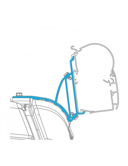 ADAPTADOR PW DOMETIC-VW T5/T6 MULTIVAN 2 PIECE