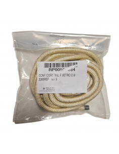Cuerda o junta beige 9mm para puerta de estufas Piazzetta