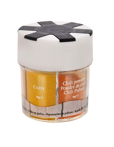 Spettacoli con 6 scomparti. Riempimento e ricaricabile.