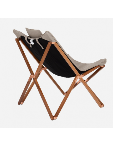 Sedia Bloomsbury con struttura pieghevole in legno Bo-camp