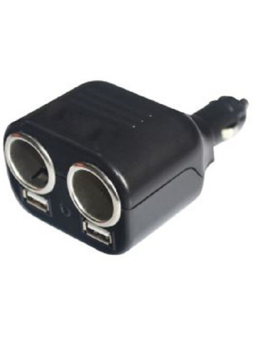 Enchufe eléctrico múltiple doble