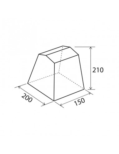 Kitchen tent 200x150cm Brunner Gusto II