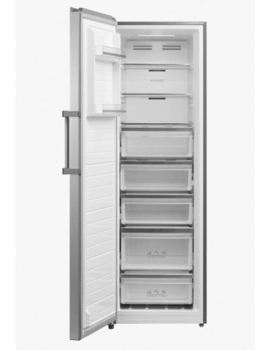 Congelador Vertical No Frost 185x60 cm E Inox | VidaCampista