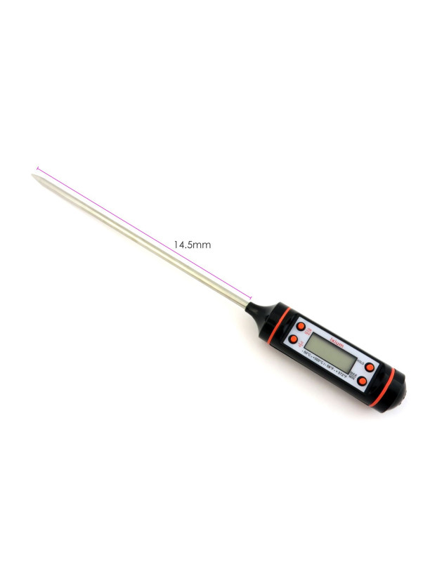 Digital kitchen thermometer for food. 300ºMax.