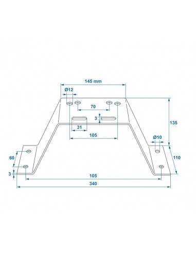 Universal spare wheel holder