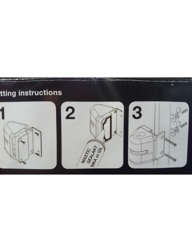 Fixation de main courante, Asa Thule.