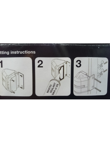Handrail fixing, Asa Thule.