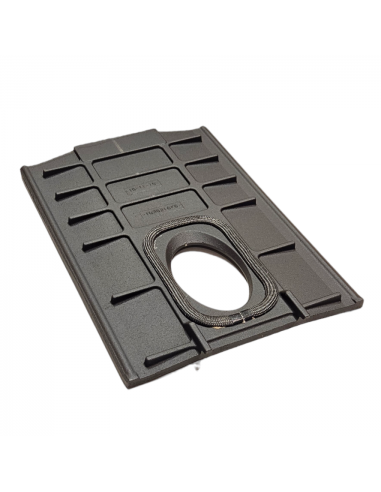 Deflettore posteriore P120 casting, P220, P920, P945C. SP400. Per fornelli a pellet Piazzetta e Superior