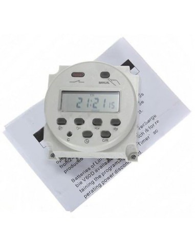 Programador Digital 12V para Camping y Exteriores | Vidacampista