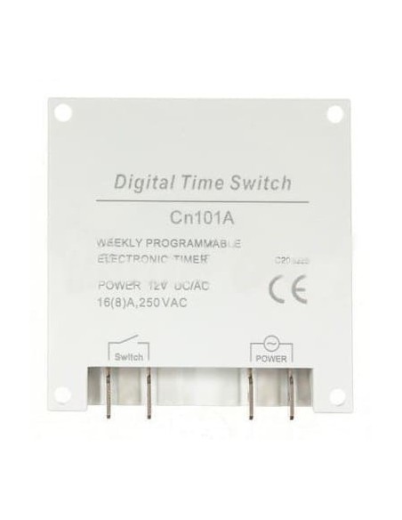 Programador Digital 12V para Camping y Exteriores | Vidacampista Programador Digital 12V para Camping y Exteriores | Vidacampista