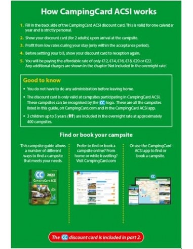 CampingCard ACSI 2024: sconti nei campeggi europei