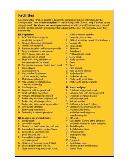 CampingCard ACSI 2024: sconti nei campeggi europei