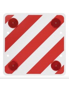Panel Señal V20 Carga Saliente Reflectante 50x50 - Seguridad Vial | Vidacampista