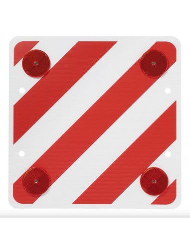 Panel Señal V20 Carga Saliente Reflectante 50x50 - Seguridad Vial | Vidacampista