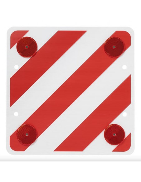 50x50 reflective outgoing cargo V20 sign or panel. Acrylic