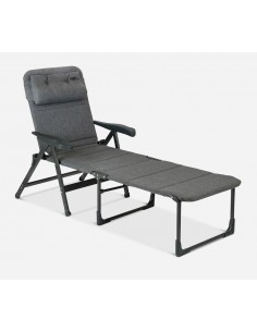 Tumbona Crespo Tex Supreme Gris: Confort y estilo para exteriores